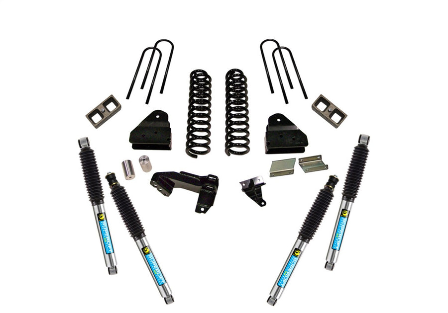 SUPERLIFT SUSPENSION RealTruck 4" Lift Kit for Ford F-250/F-350 | Complete Lift Kit with Front & Rear Bilstein 5100 Series Shocks | K876B | Fits 2011-2016 Ford F-250 / F-350 4WD