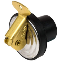 Baitwell Plug Sea Dog Brass/Neoprene - 5/8"-Pair