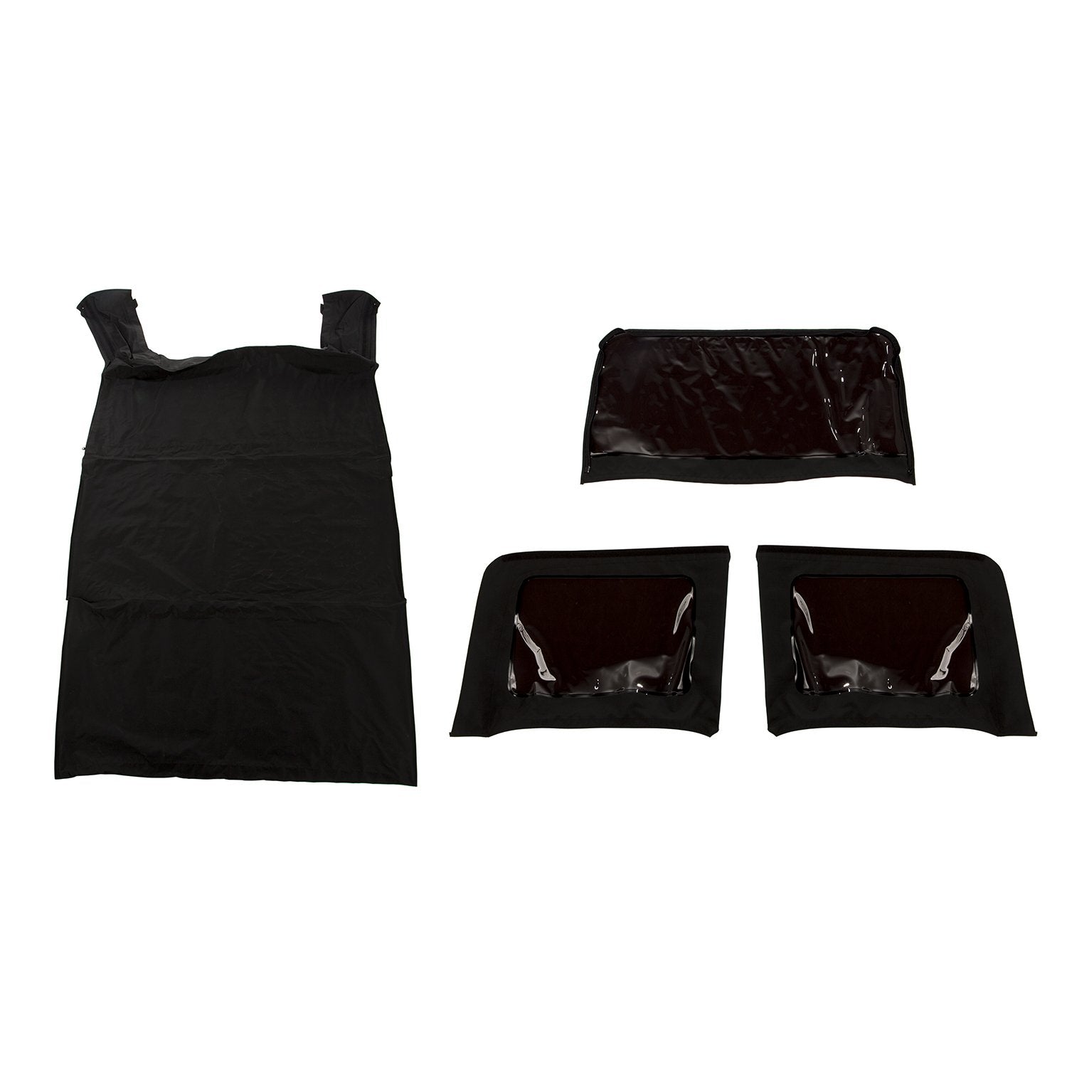 Montana Soft Top, Black Diamond | Rugged Ridge | 13771.35 | Fits 2007-2009 Jeep Wrangler JKU 4-Door