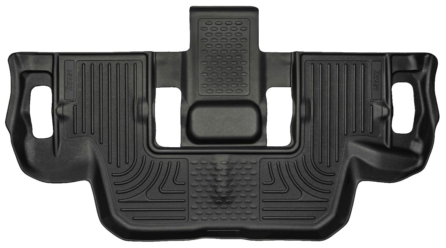 Weatherbeater Husky Liners Floor Mats | Fits 2011 - 2019 Ford Explorer | 3rd Row, 1-pc Black - 19761