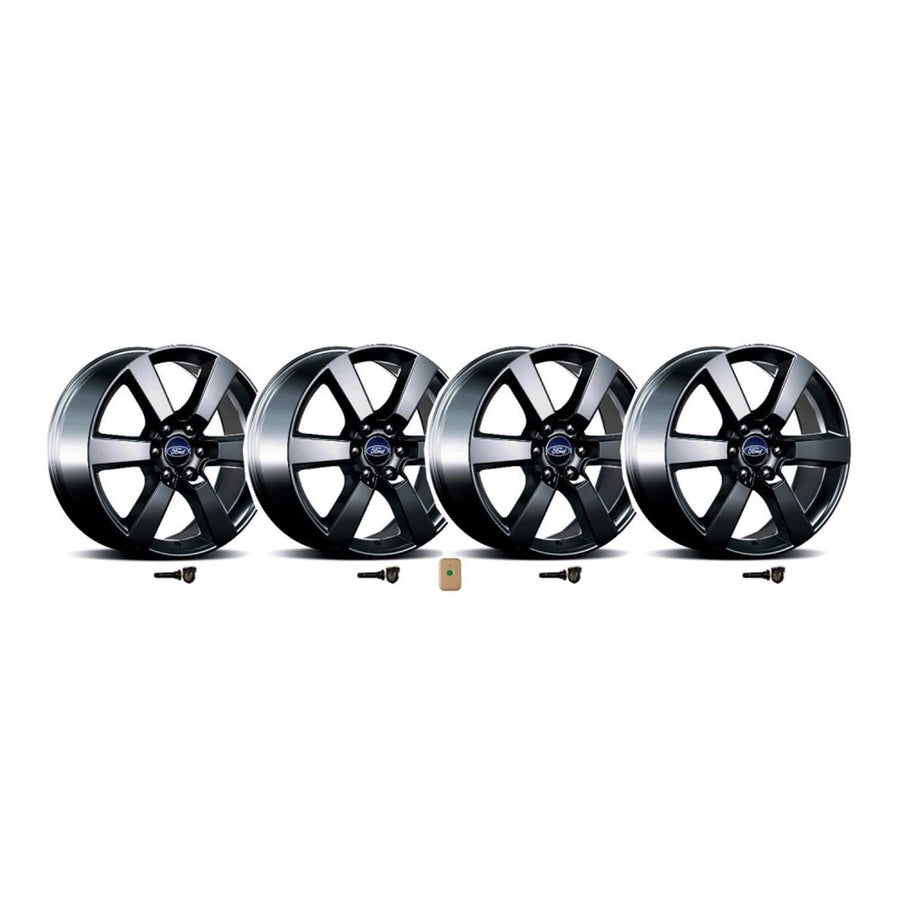 15-16 Ford Racing F-150 20in x 8.5in Wheel Set with TPMS Kit - Matte Black
