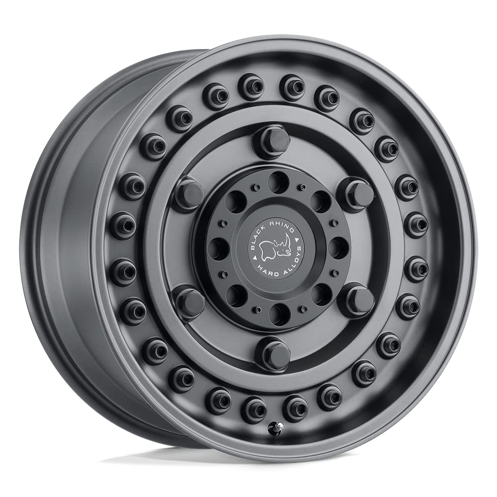 Black Rhino ARMORY Hard Alloys 16X8, 5X160, 6, +38mm GUN BLACK - 1680ARY385160G65