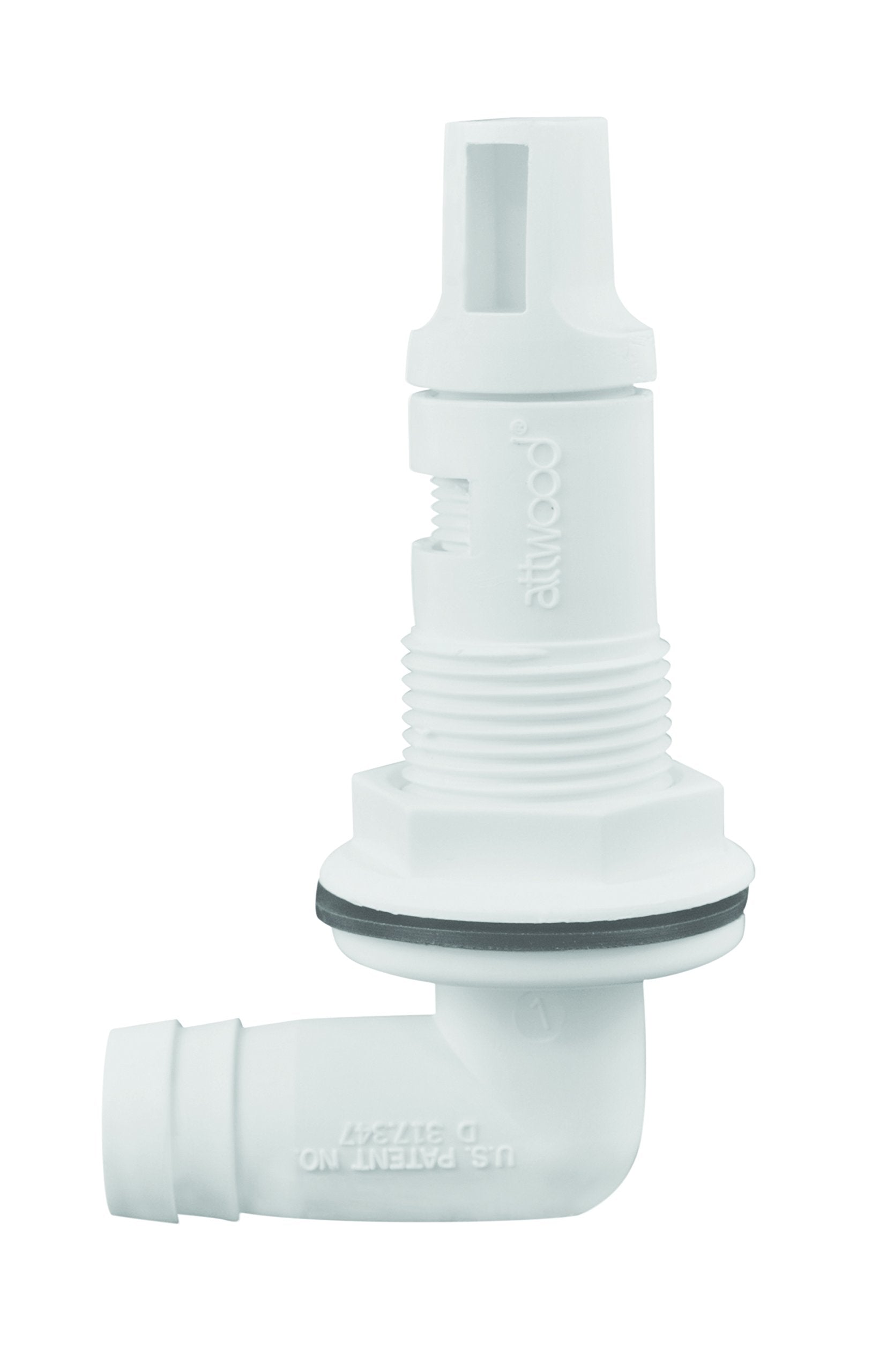 Attwood Adjustable 4125-7 Polypropylene Livewell Pump or Livewell Aerator Spray Head for 3/4-inch Hose