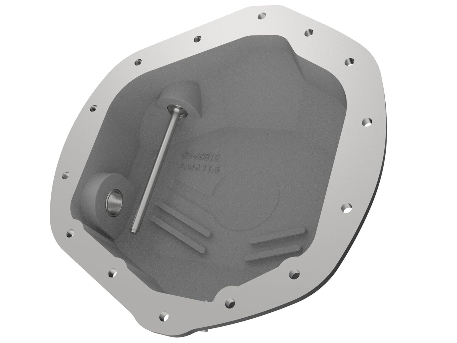 aFe POWER Rear Differential Cover Pro Series Black w/Machined Fins - #46-70392 - Dodge Trucks 2500/3500 03-18
