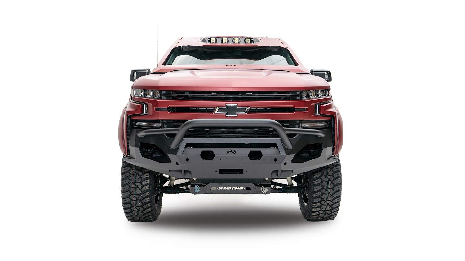 19-C Silverado 1500 Fab Fours Matrix Front W/Pre-Runner Guard Bare