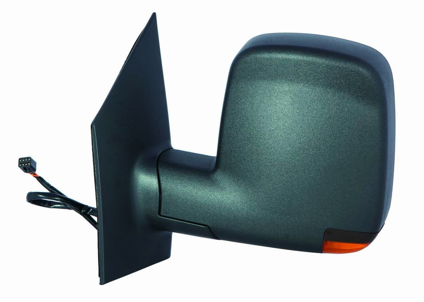 Chevy Express/GMC Savana Driver Side Textured Heated Power Mirror with Turn Signal DEPO 335-5428L3EFH2
