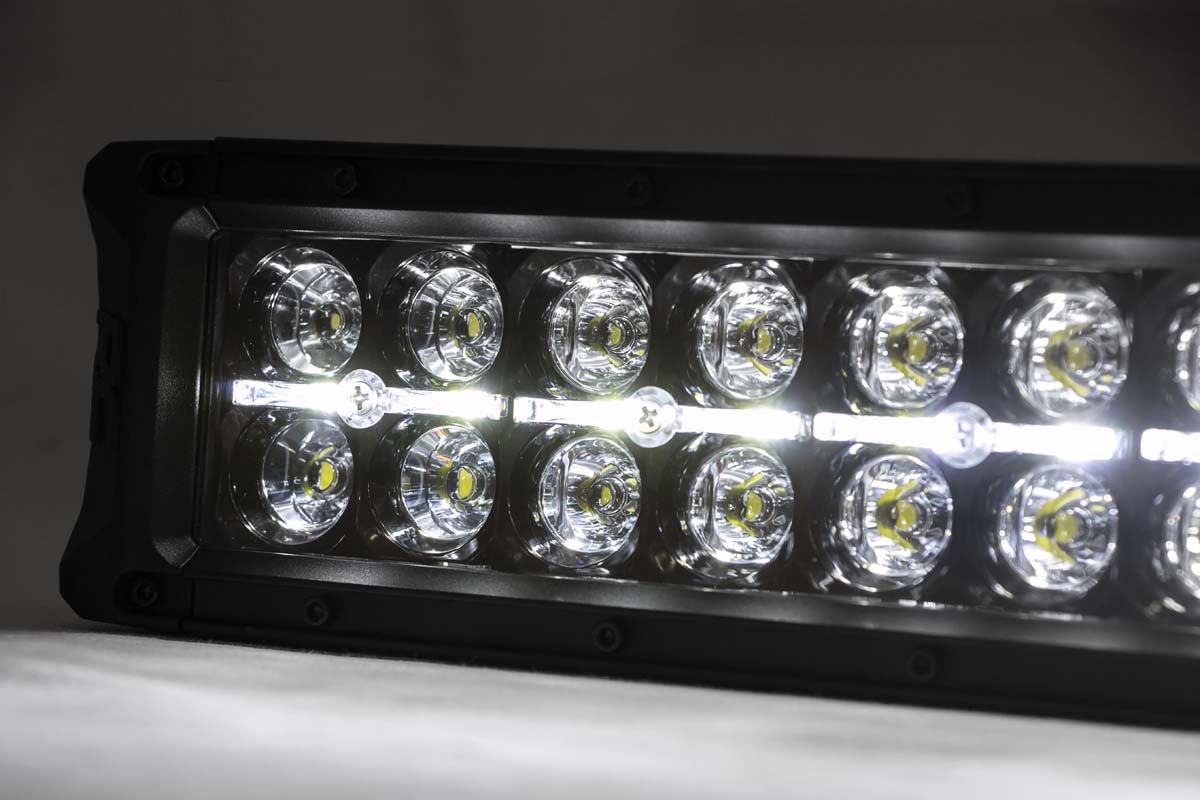 Black Series Rough Country 40" Curved Dual Row DRL CREE LED Light Bar - 72940BD