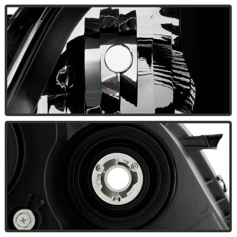Toyota Sienna 2011-2016 Spyder (OE) Halogen SE Model only (Don‘t fit HID & LED Daytime Running Light Models) OEM Style Headlights -Black