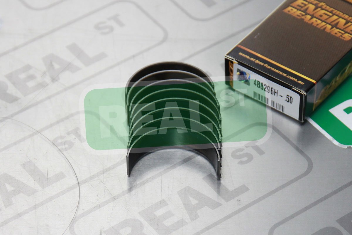 ACL High Performance 4B8296H-.50 Oversized Rod Bearing Set for Subaru, 0.50mm