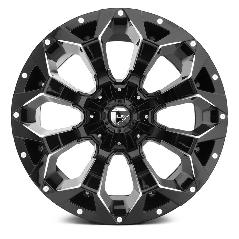 Black FUEL D57620901757 Wheel with Painted (20 x 9. inches /8 x 170 mm, 20 mm Offset)