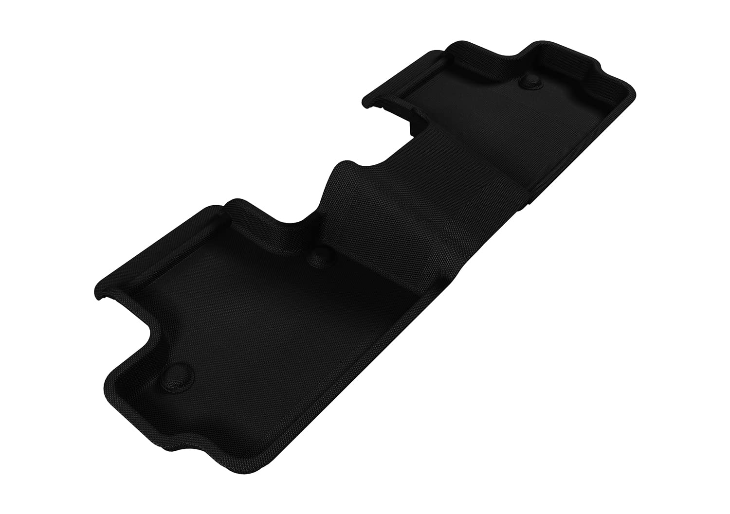 L1VV00721509 3D MAXpider All-Weather Floor Mats for Volvo C30 2007-2013 Custom Fit Car Floor Liners, Kagu Series (2nd Row, Black)
