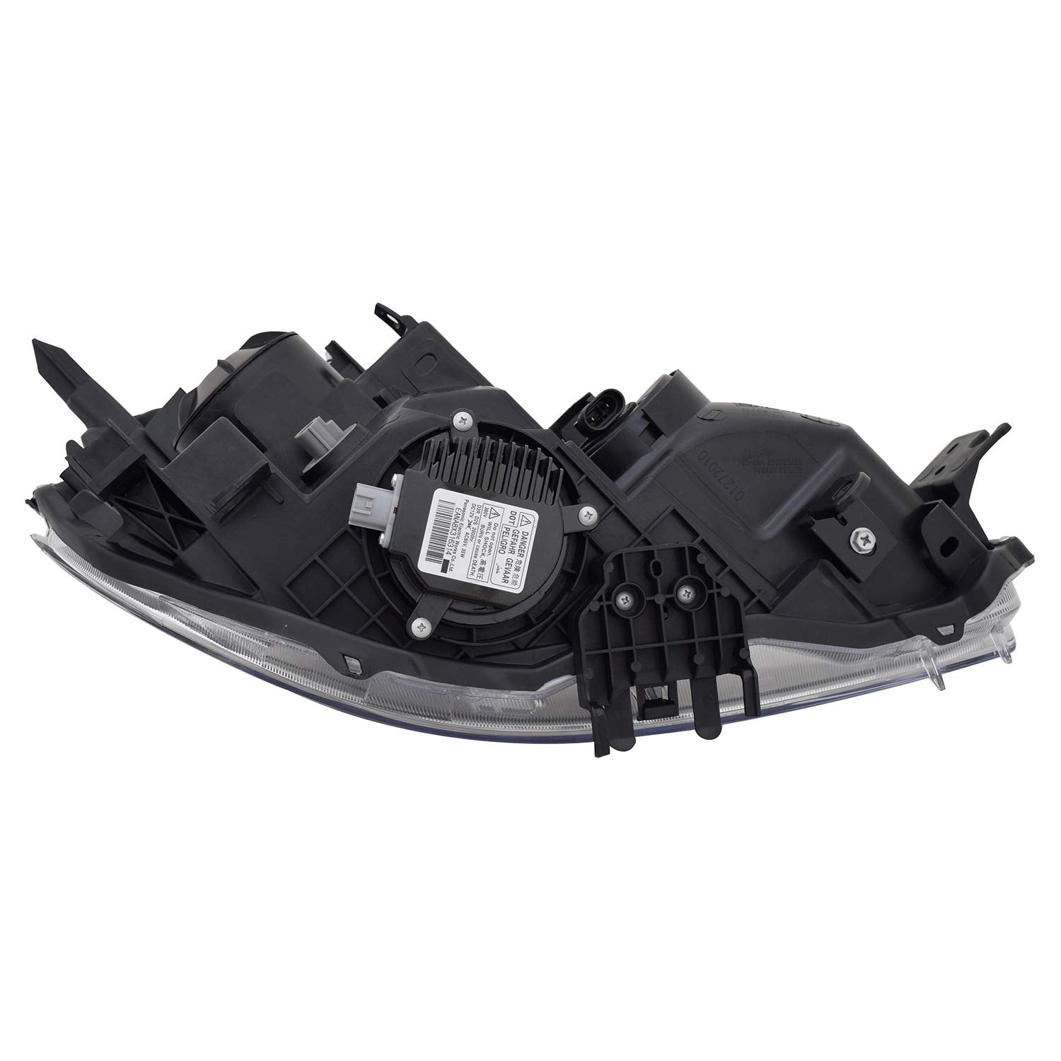 Left TYC Headlight Assembly Compatible with 2011-2014 Nissan Maxima