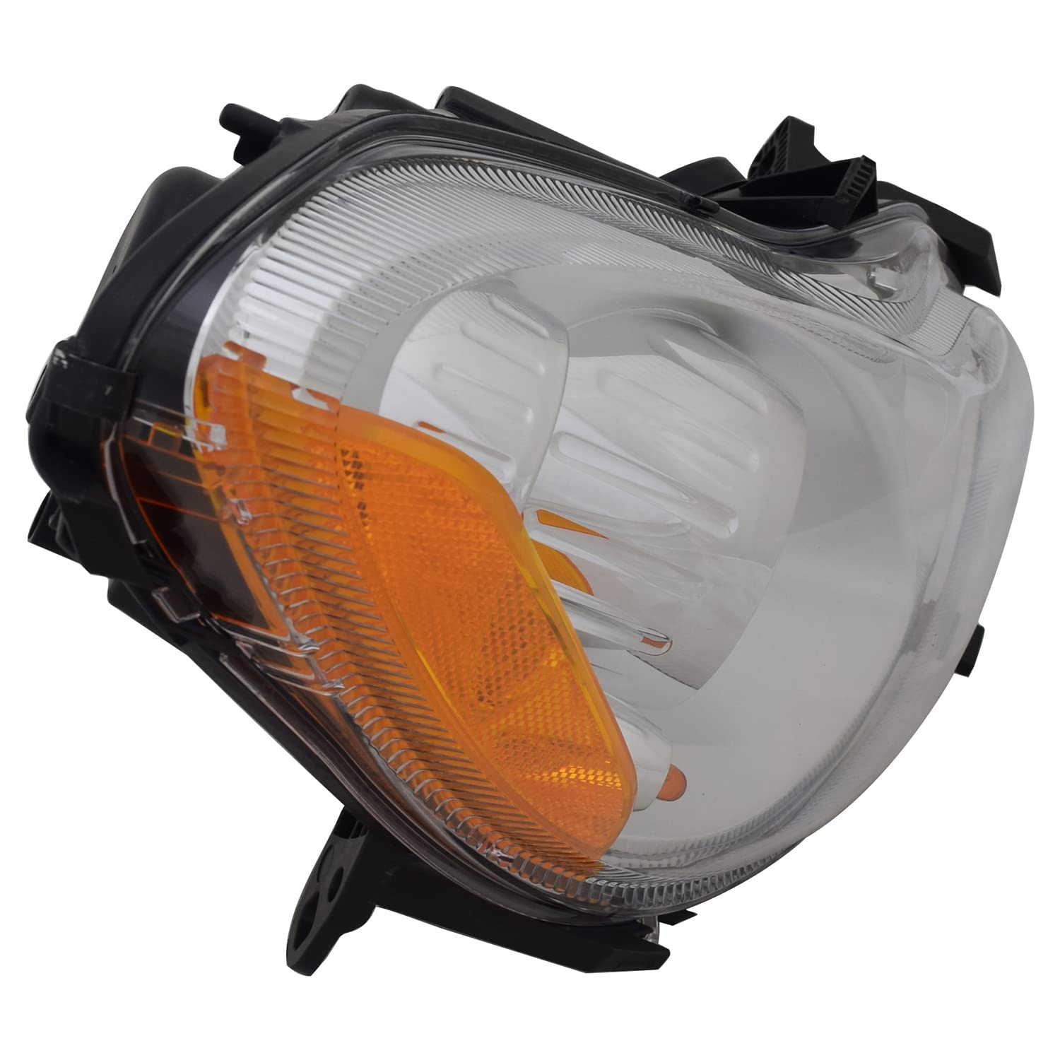Right TYC Headlight Assembly Compatible with 2010-2015 Smart Fortwo