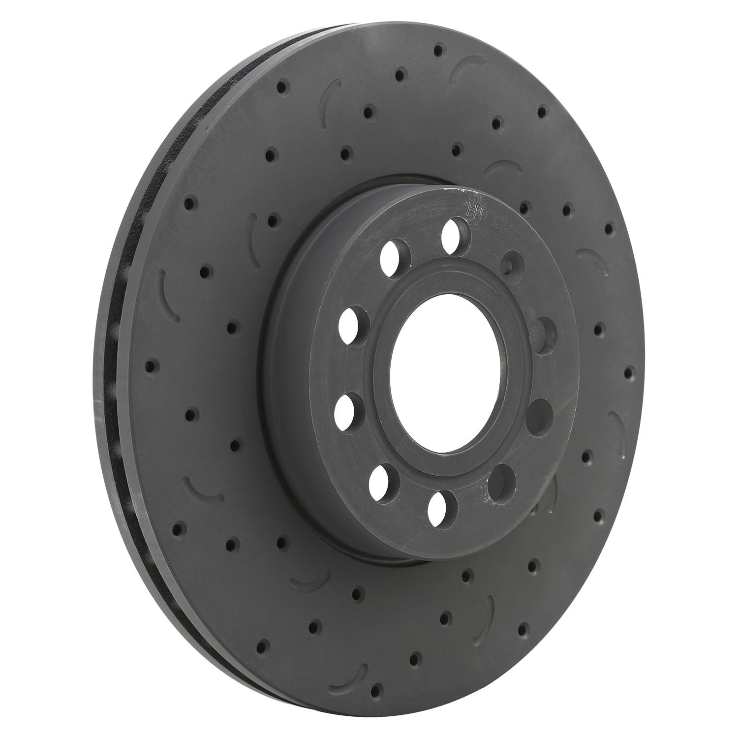 Hawk Performance Cross-Drilled and Slotted HTC4845 Talon Rotors