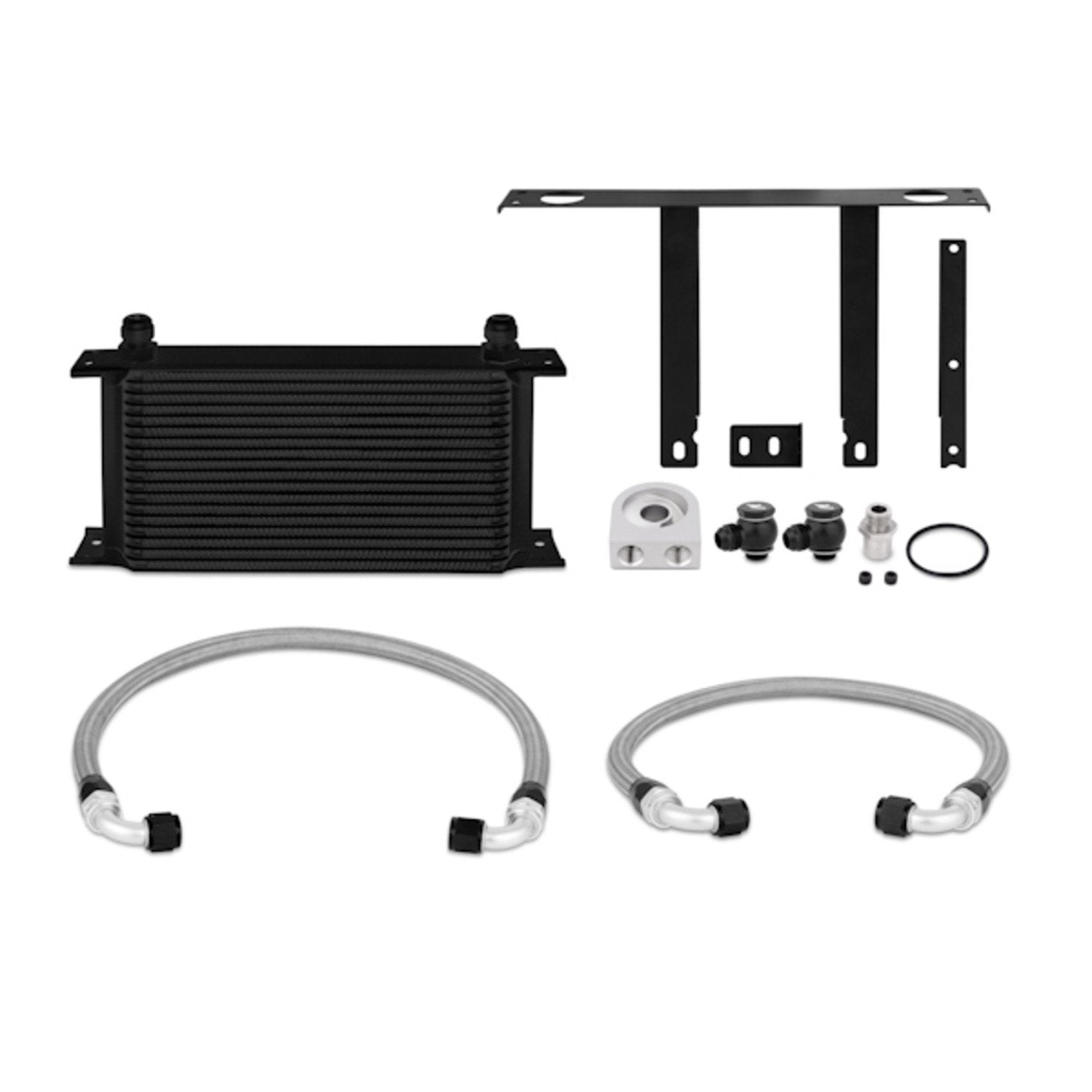 Mishimoto Oil Cooler Kit MMOC-GEN4-10BK Fits Hyundai Genesis Coupe 2.0T 2010-2012 Black