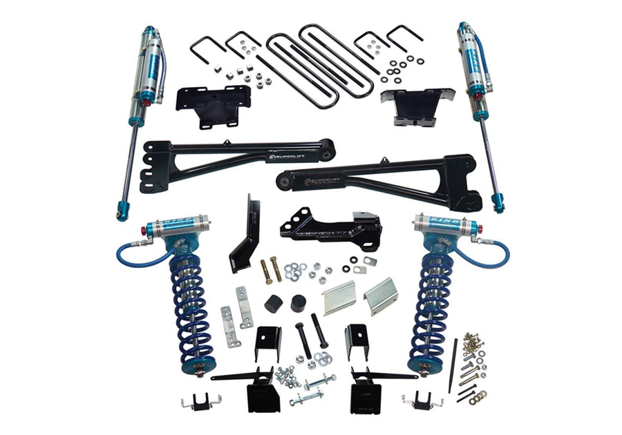 SUPERLIFT SUSPENSION RealTruck 4" Lift Kit for Ford F-250/F-350 | Complete Lift Kit with King 2.0 Coilovers and Replacement Radius Arms | K165KG | Fits 2017-2022 Ford F-250 / F-350 4WD