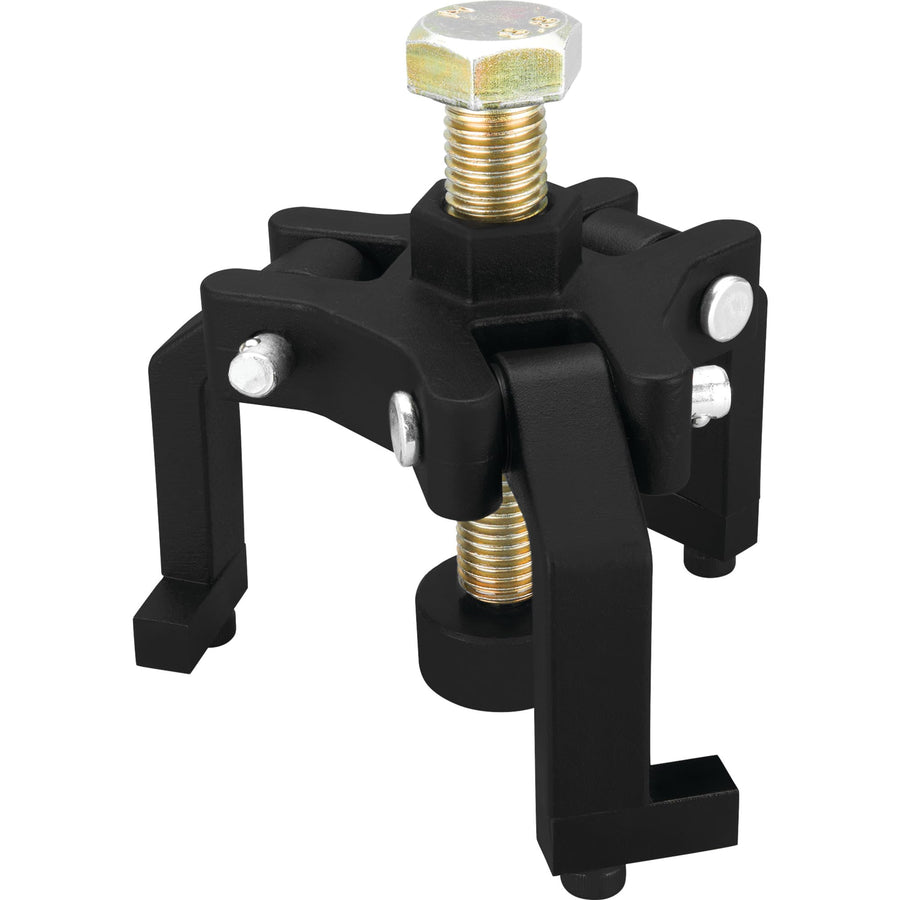 GM LS & Dodge V8 Performance Tool W161 Harmonic Balancer Puller - Chrome Moly, Carbon Steel, Adjustable Feet, Easy Balancer Removal, Black