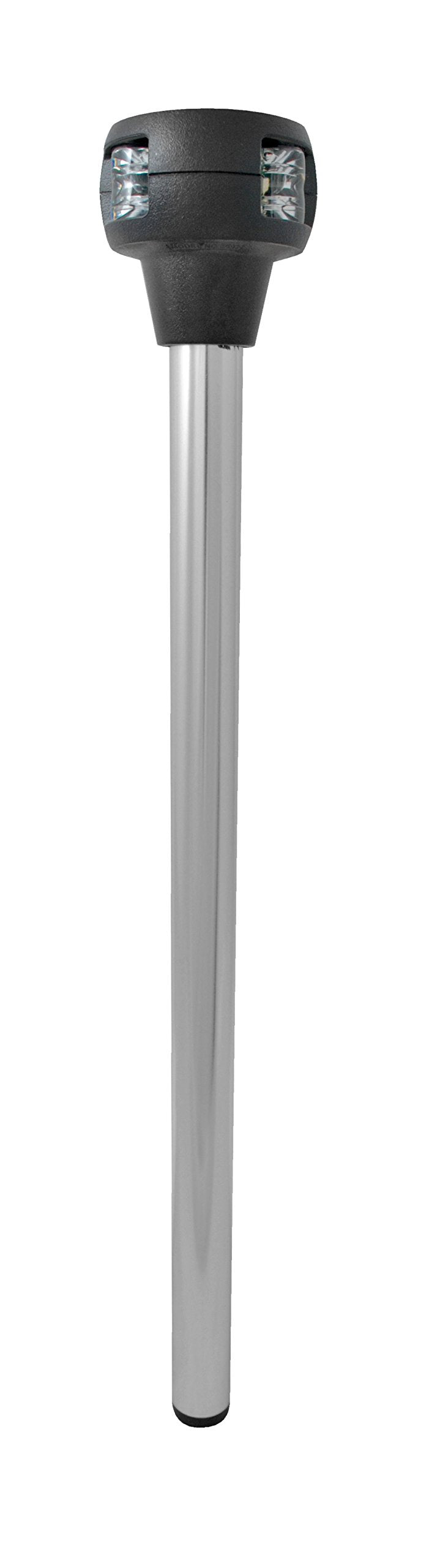 5091-14-7 attwood Bi-Color Stowaway Plug-In Pole Light, Silver, One size Corporation 3000.6509