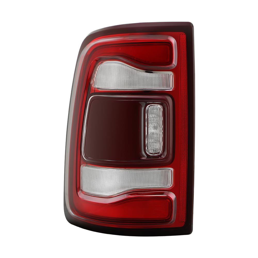 Dodge Ram 2500 Spyder (POE) 19-24 w/Blind Spot Detection Ready (No Module) Red Bezel LED Tail Light - OE Left