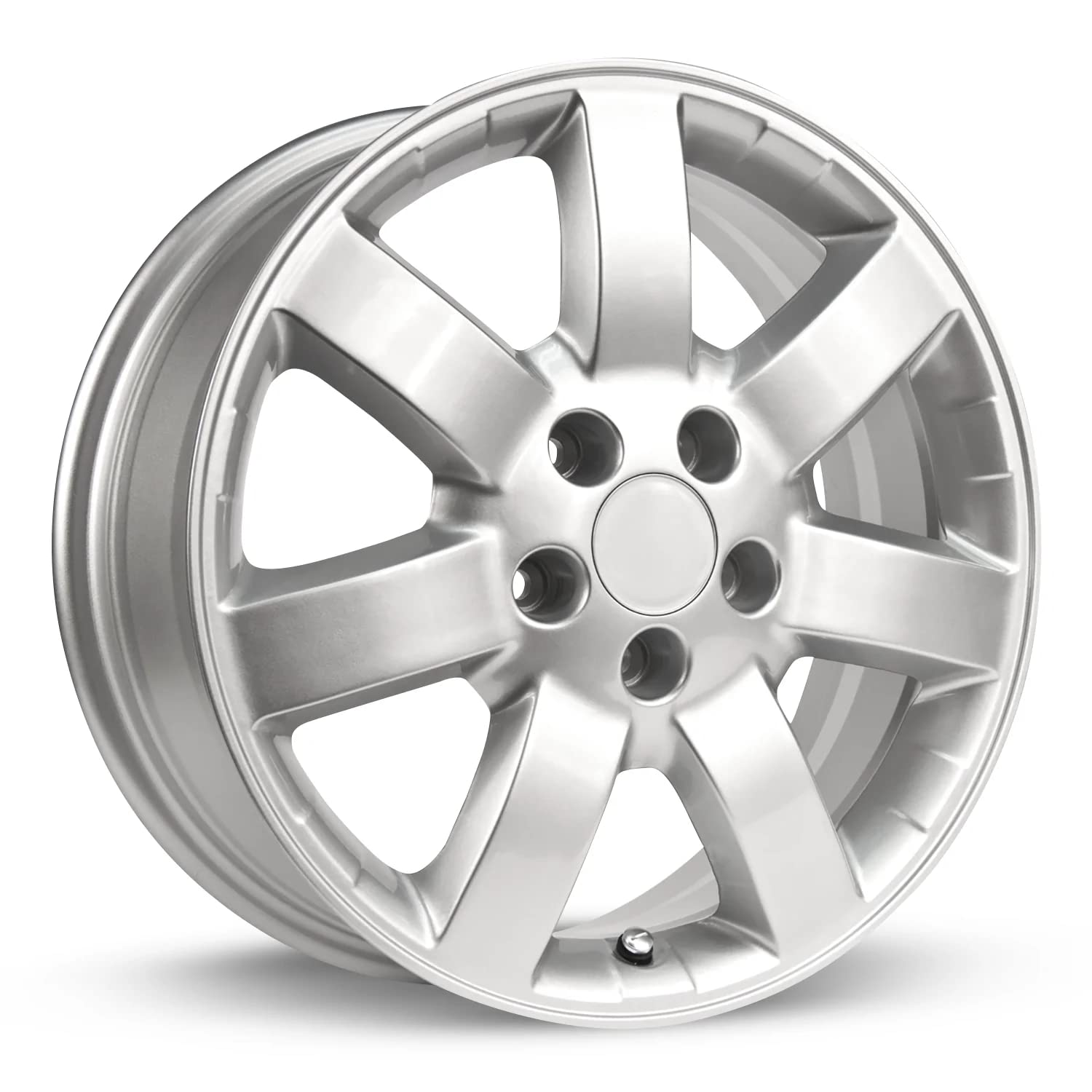 Custom RTX NAGANO Wheel - 17x6.5, 50 Offset, 5x114.3 Bolt Pattern, 64.1mm Hub - Silver Rim