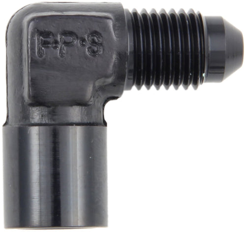 Size (-4) Fragola 495023-BL Male x 1/8 FPT 90° Gauge Adapter Inline