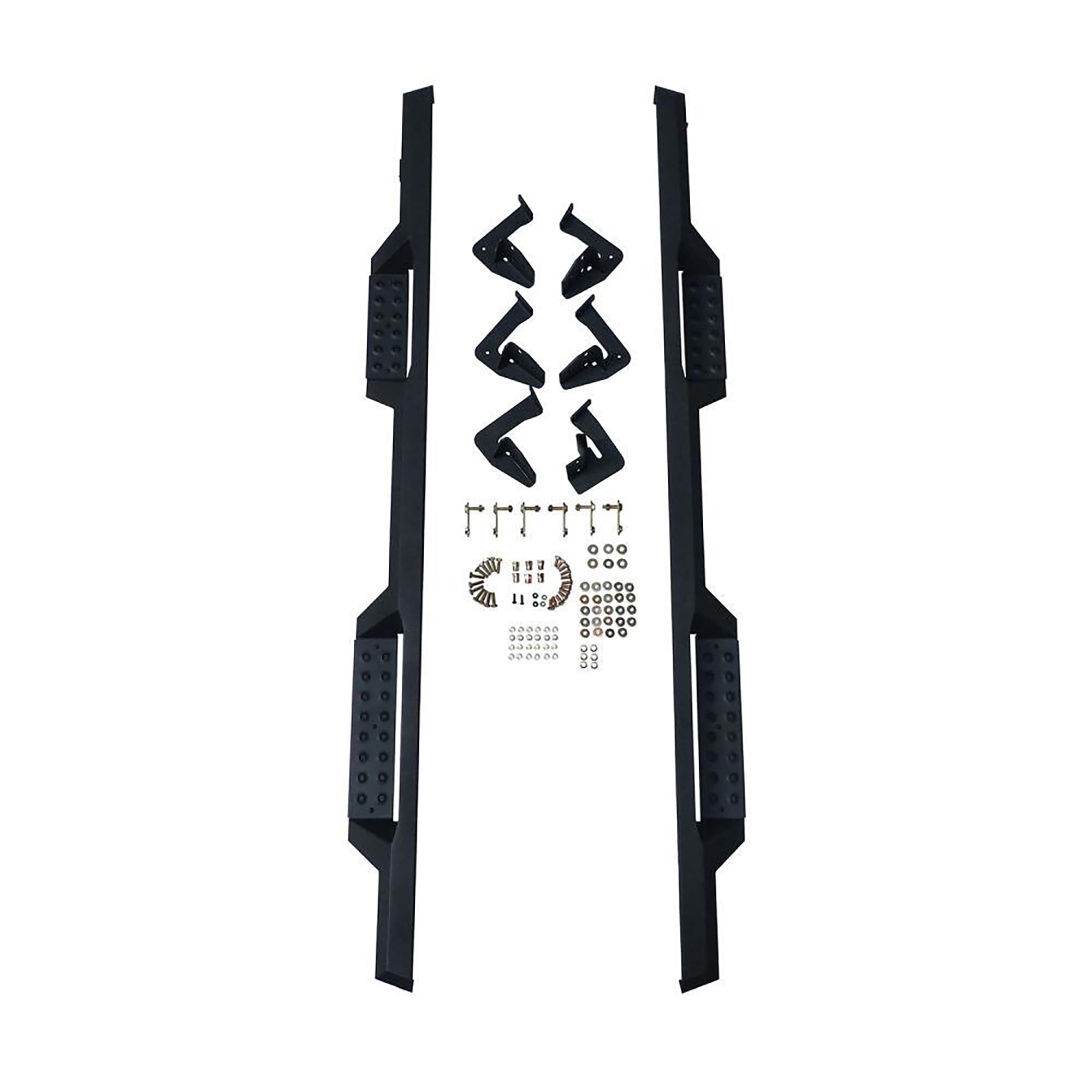 Westin HDX 56-13935 Drop Nerf Bars fits 2015-2025 F-150 SuperCab 2017-2025 F-250 F-350 F-450 F-550 SuperCab Textured Black Pair