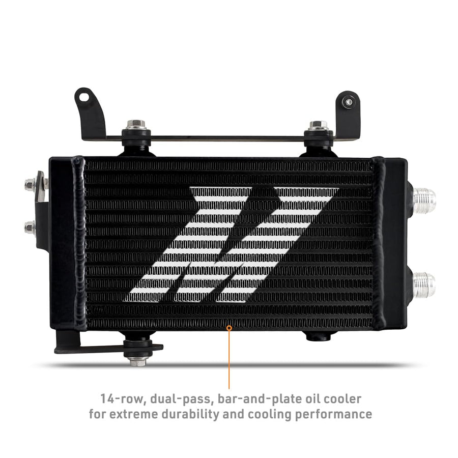 Mishimoto Black Cooler Oil Cooler Kit, Non-Thermostatic