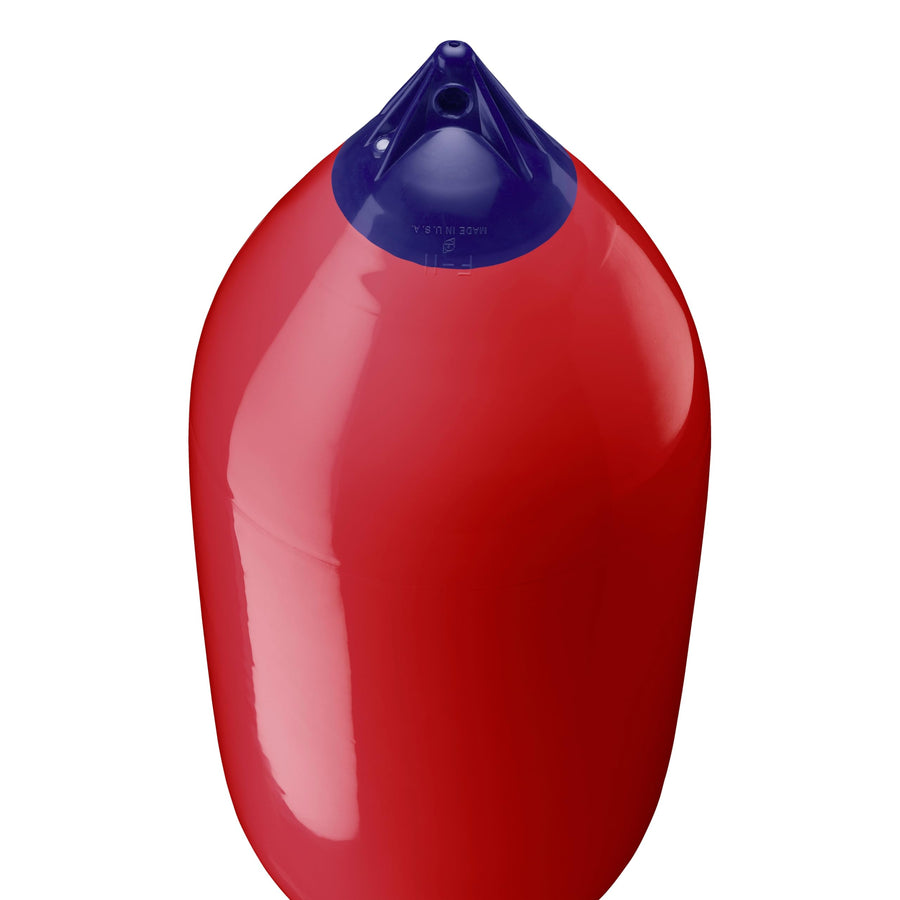 Polyform F-11 Standard Boat Fender F-Series Blue Ropehold - Classic Red
