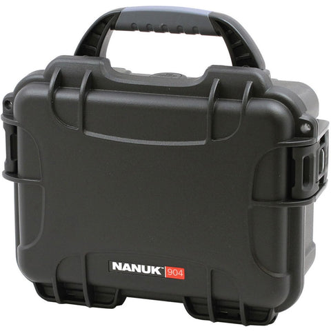 Black Nanuk 904 Waterproof Hard Case with Foam Insert