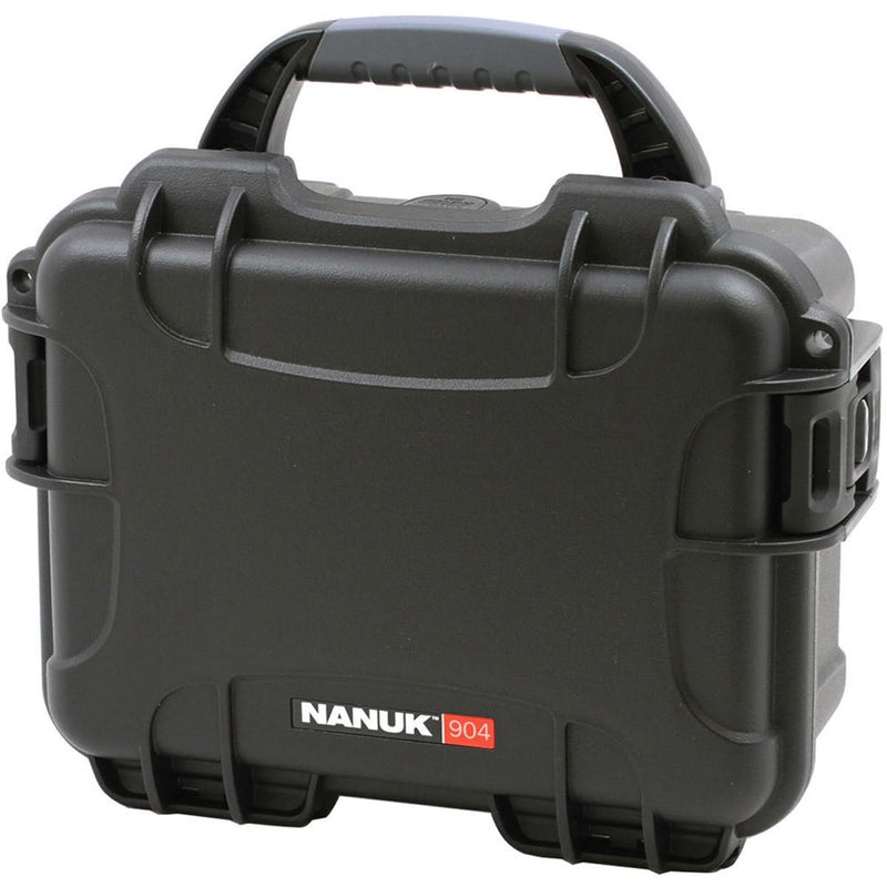 Black Nanuk 904 Waterproof Hard Case with Foam Insert