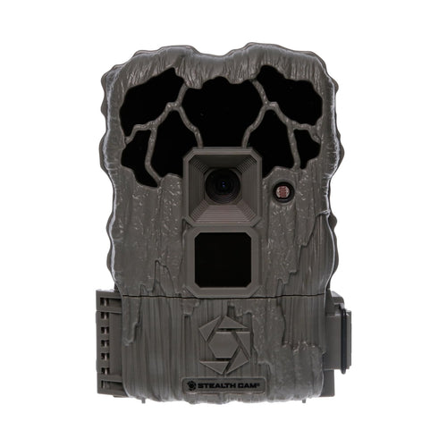 20MP Stealth CAM QS20 Photo & 720P Video at 30FPS 0.8 Sec Trigger Speed 80Ft Detection & IR Range Compact Hunting Trail Camera, 32GB SD Card Supported