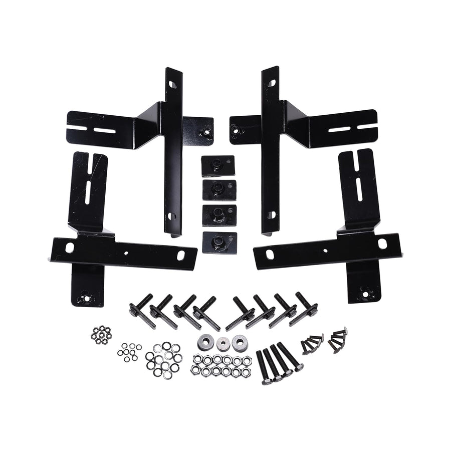 TrailFX Mounting Kit Running Board Fits Toyota Highlander 2020-2025 Adjustable Rocker Panel Mount for TrailFX SUV Running Boards TrailFX R0031MK