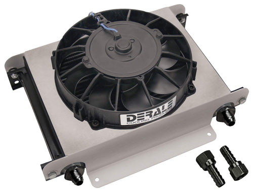 Hyper-Cool Derale 13760 Remote Mount Fluid Cooler , Black