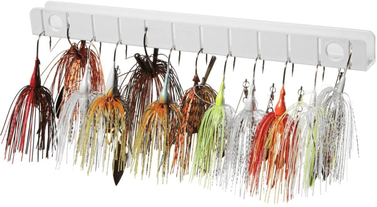 T-H Marine Go-To Cooks Tackle Storage System - Fishing Lure Holder and Organizer Provides Easy Access to Your Bait - Can Be Configured to Fit Any Boat or Dock - Black