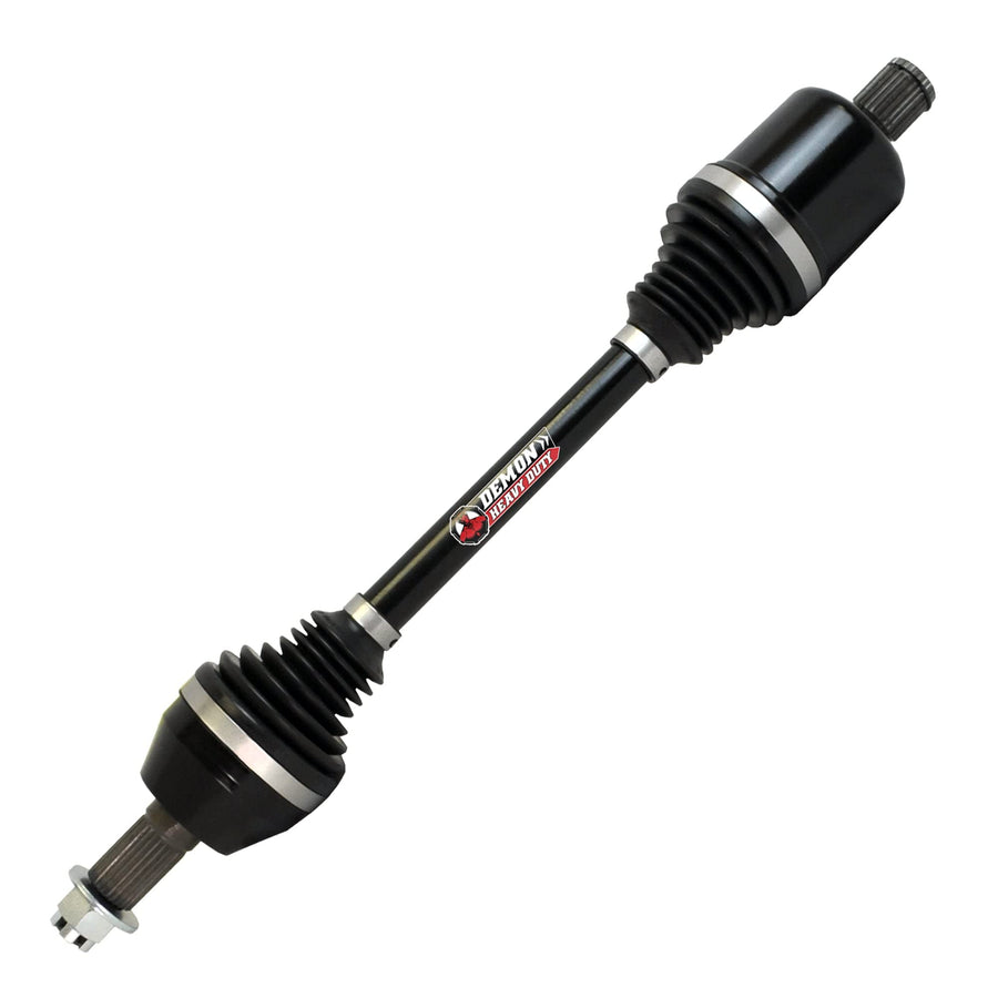 Demon Powersports Heavy Duty Rear Left/Right Axle for (2009-22) Polaris Sportsman/Scrambler, Made of 4340 Chromoly Steel, Dual Heat Treated High Strength, Wider Angles OEM: 1332642, 1332809