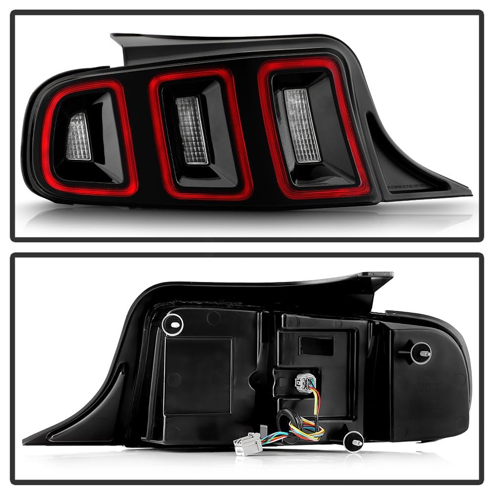 Ford Mustang Spyder (POE) LED Sequential Tail Light 13-14 (Also Fit 10-12) - OE Right FO2801233