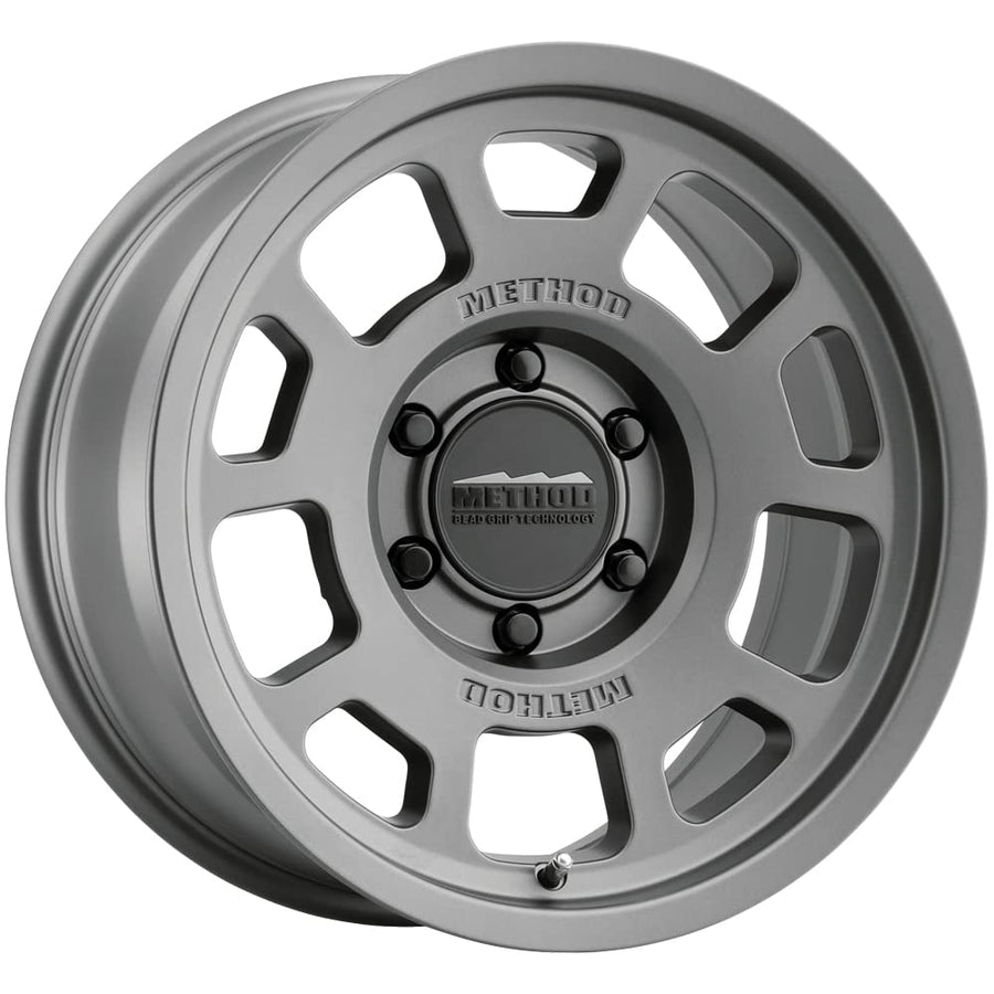 Method Race Wheels 17x8.5 Titanium 705 6x5.5, 35mm Offset 6.2" Backspace, MR70578560835