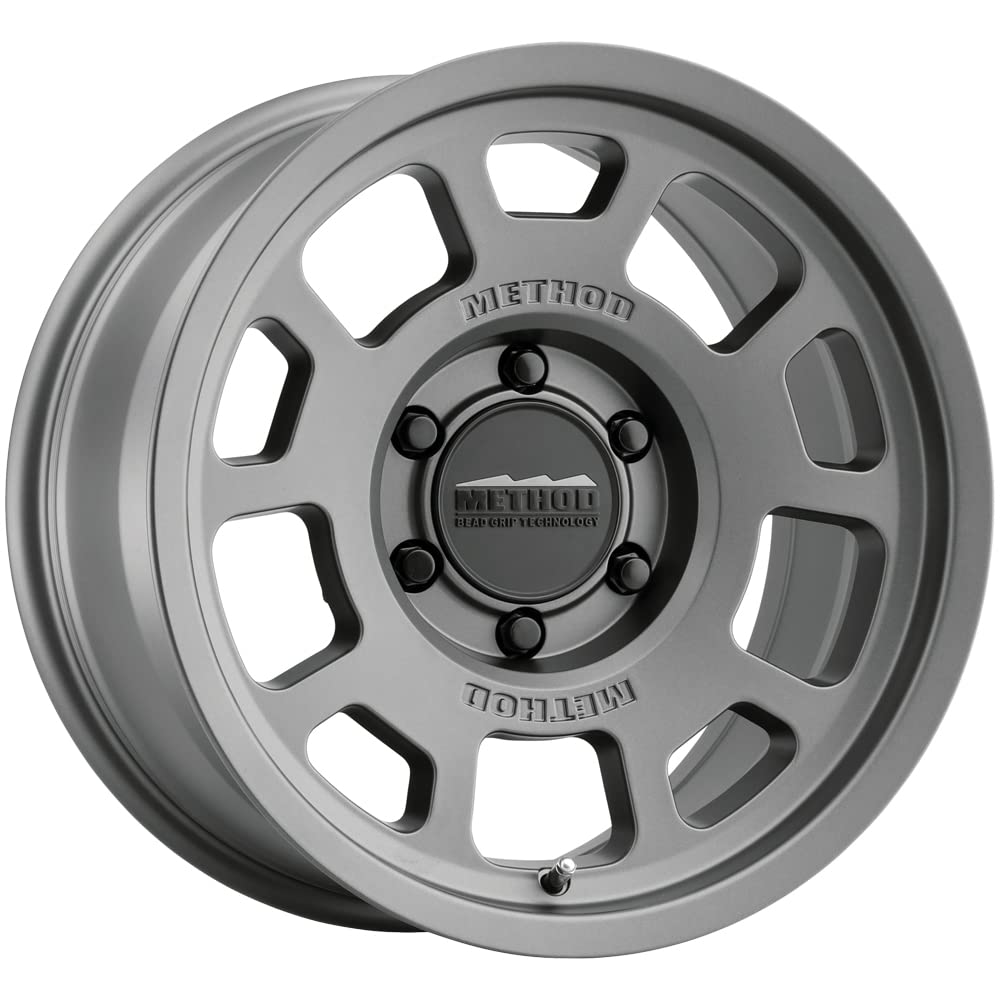 Method Race Wheels 17x8.5 Titanium 705 6x5.5, 35mm Offset 6.2" Backspace, MR70578560835