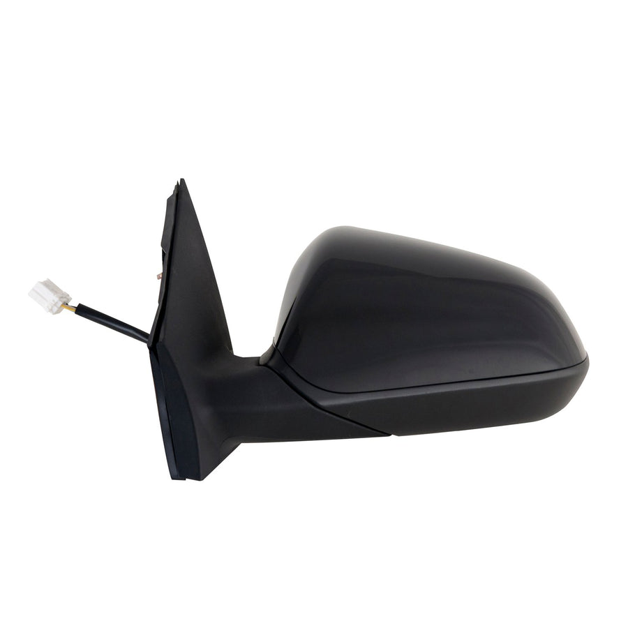 Fit System Mirror Driver Side for Hyundai Sonata, Eco, Textured Black w/PTM Cover, Foldaway, w/o spot Mirror, w/o Memory, Power