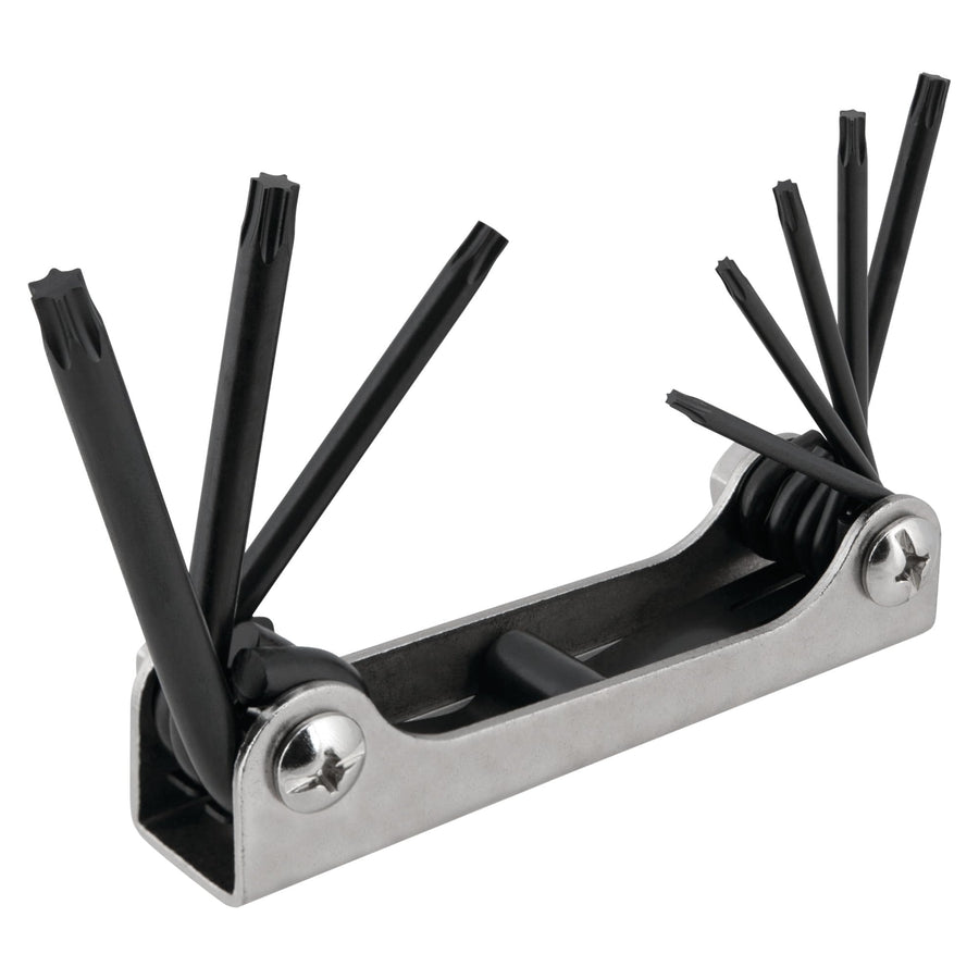 W1317 Performance Tool 8-Piece Star Key Set with Rust-Resistant Finish, Sizes T9-T40, Heat Treated Alloy Steel Construction