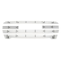 Billet Grille Compatible with Sierra 1500 (2019-2021), Polished, Aluminum, 5 Pc, Overlay - PN #21213