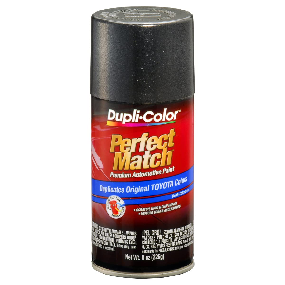 Toyota Graphite Gray Pearl Dupli-Color EBTY16007 Perfect Match Automotive Spray Paint – 1C6 – 8 oz. Aerosol Can