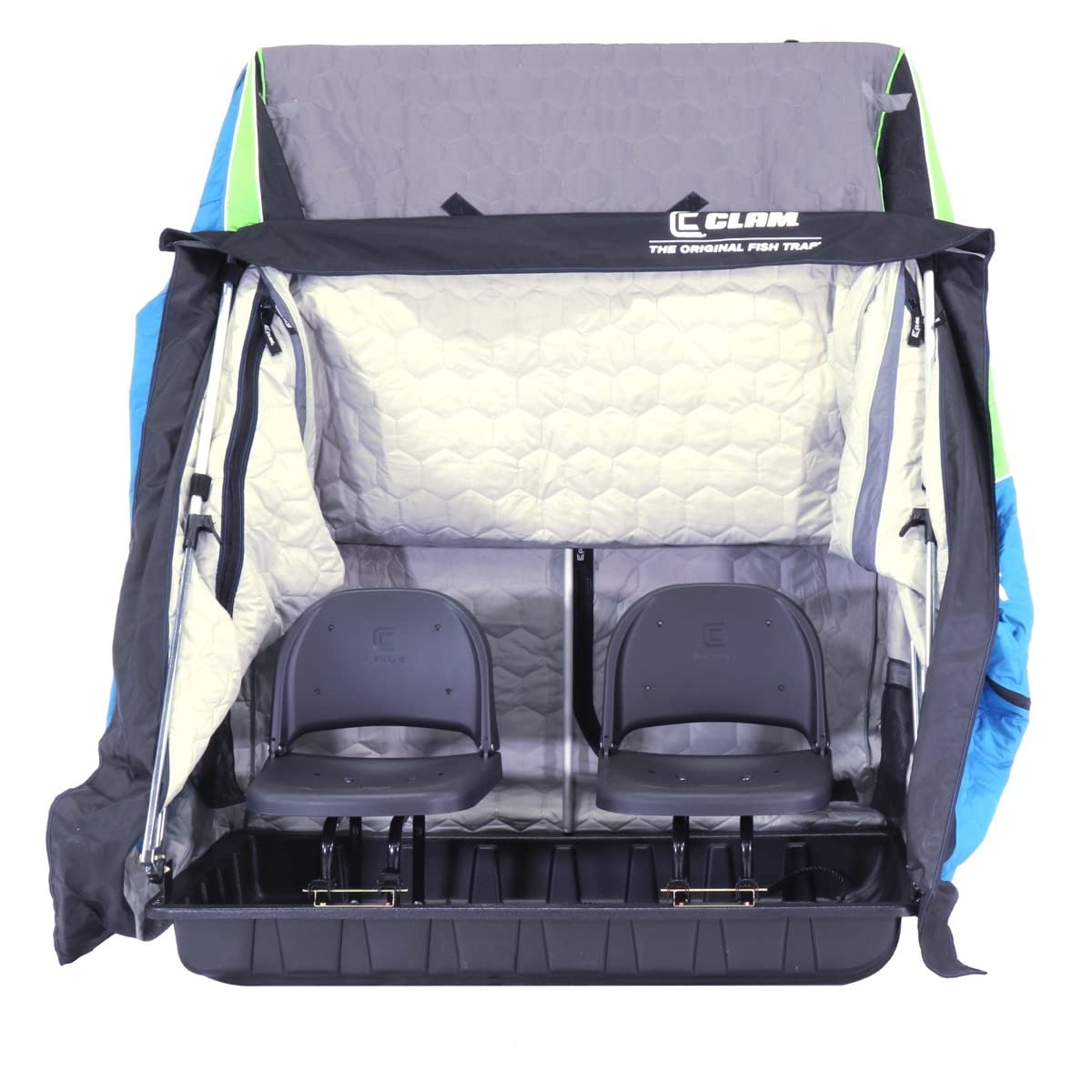 Nanook XT Thermal Ice Shelter - Two-Person CLAM Ice Team 16679
