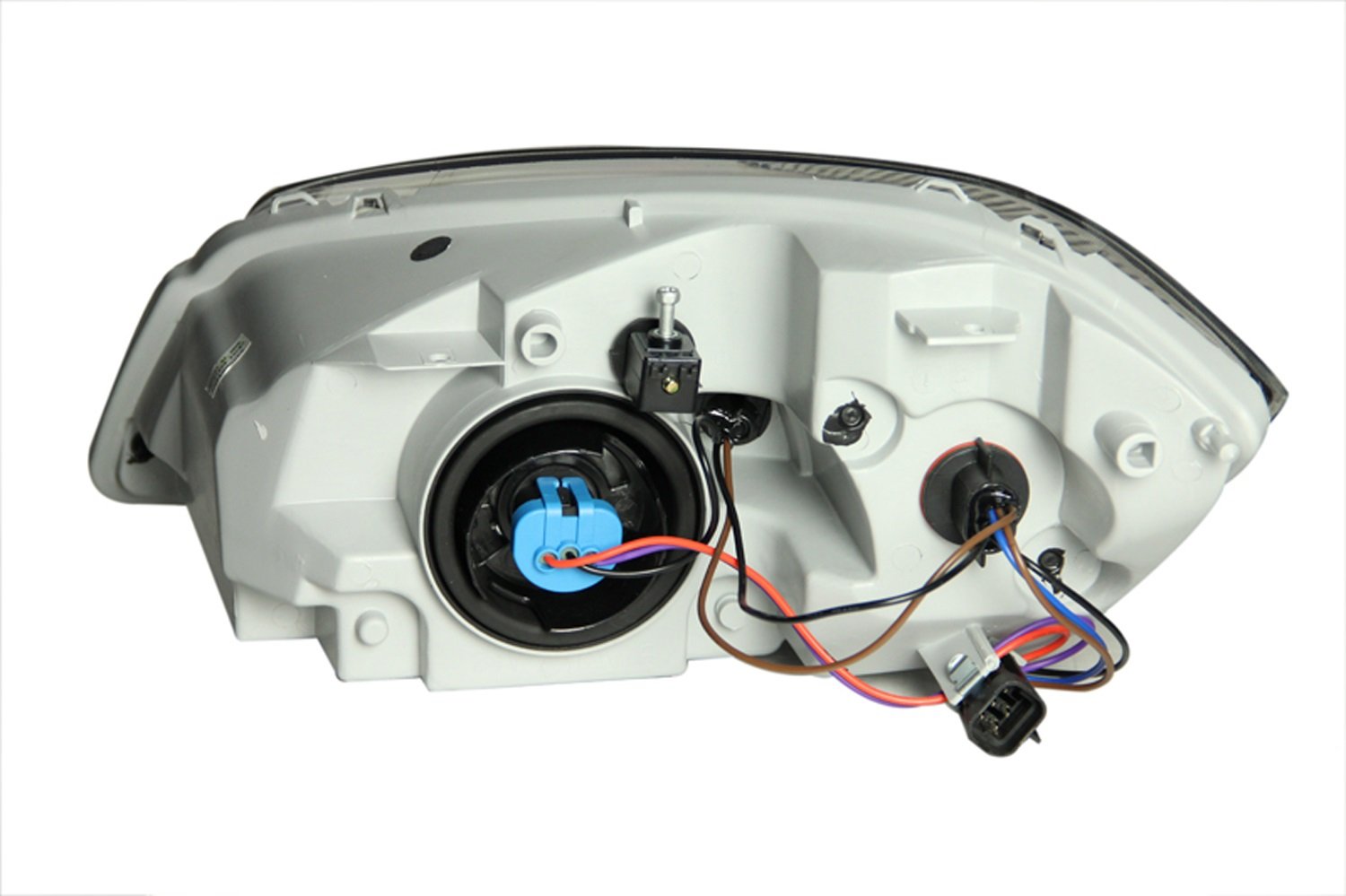 Chevrolet Cobalt Anzo USA 121154 Black Headlight Assembly - (Sold in Pairs)