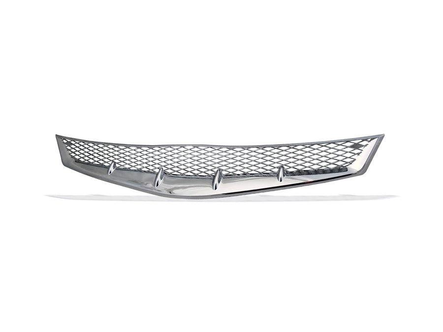 7149144 Armordillo USA Mesh Grille Fits 2006-2008 Honda Civic Coupe-Chrome