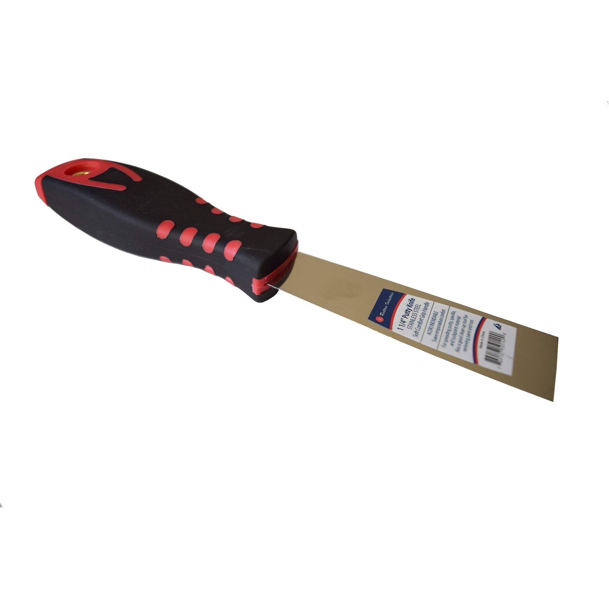 50140 Redtree Industries Stainless Steel Putty Knife - 1-1/4"