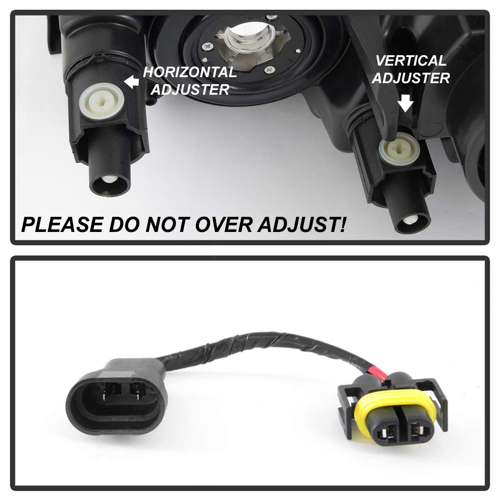 OEM Style Xtune Headlights (HD-JH-TRAV409-AM-C) (OE)