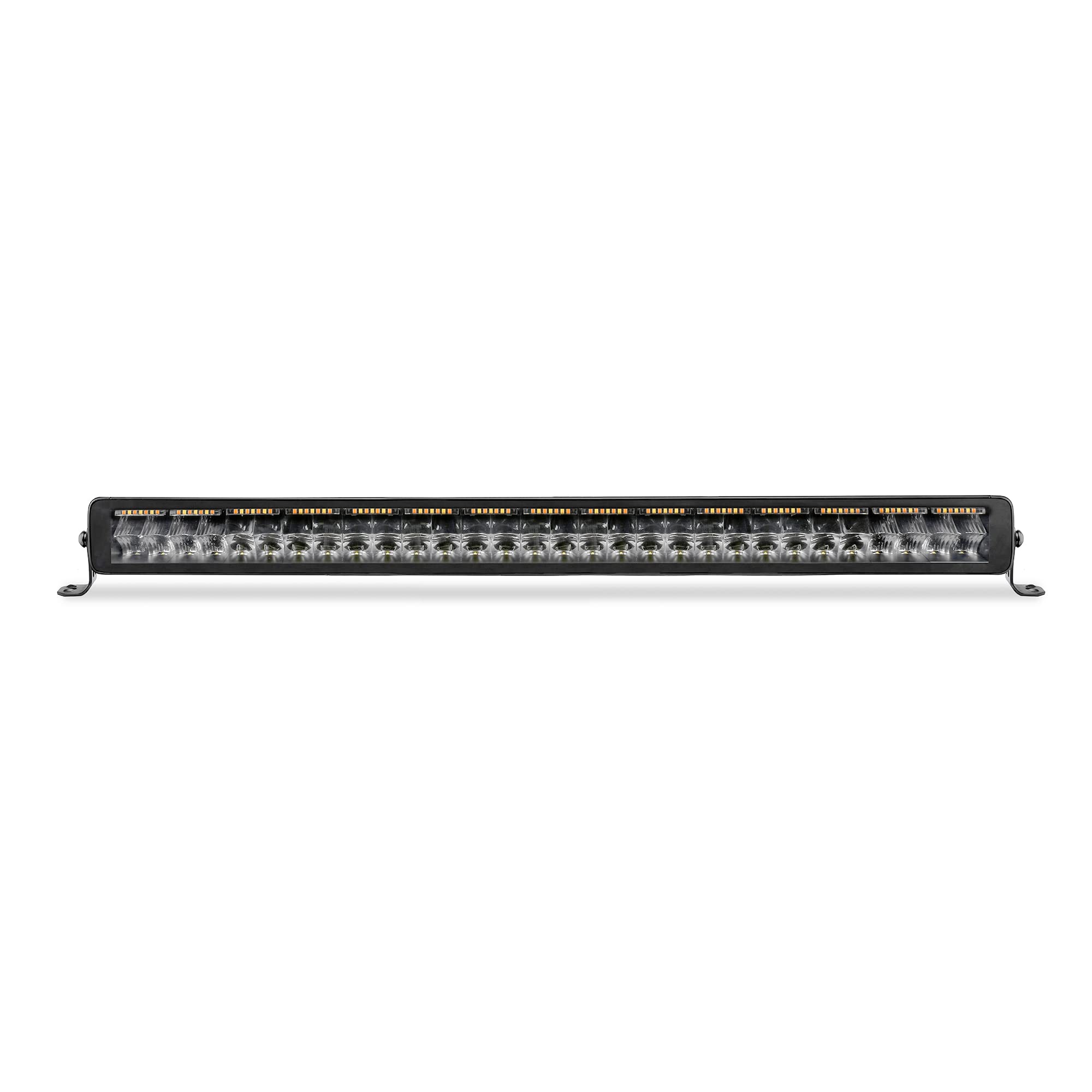 Xplor Lighting: Go Rhino Blackout Combo Series 32" Double Row LED Light Bar | Side & Track Mount, Aluminum, Black | 753003012CDS