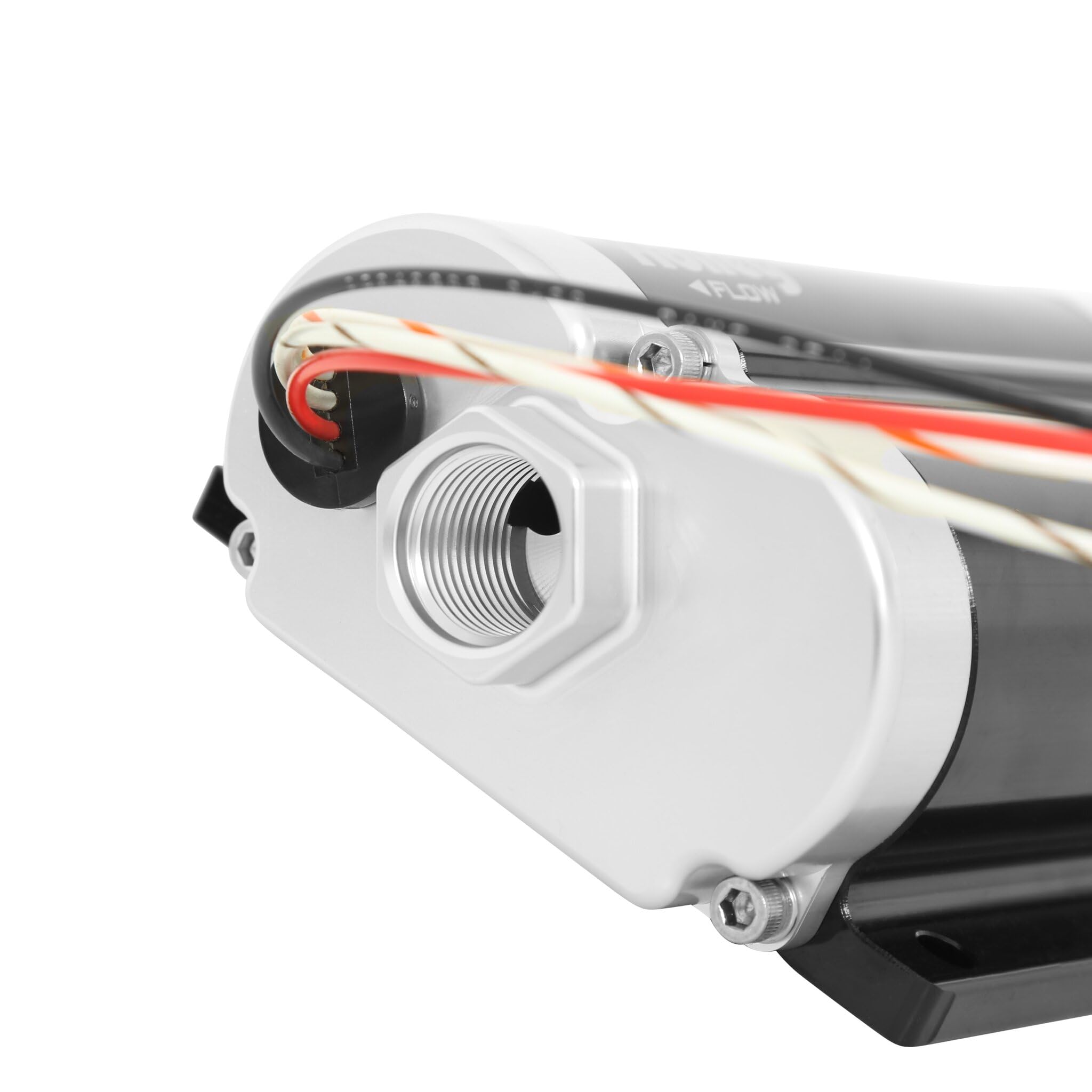 Dominator 12-1200-2 Holley 130 GPH In-Line Billet Fuel Pump (Dual Inlet)