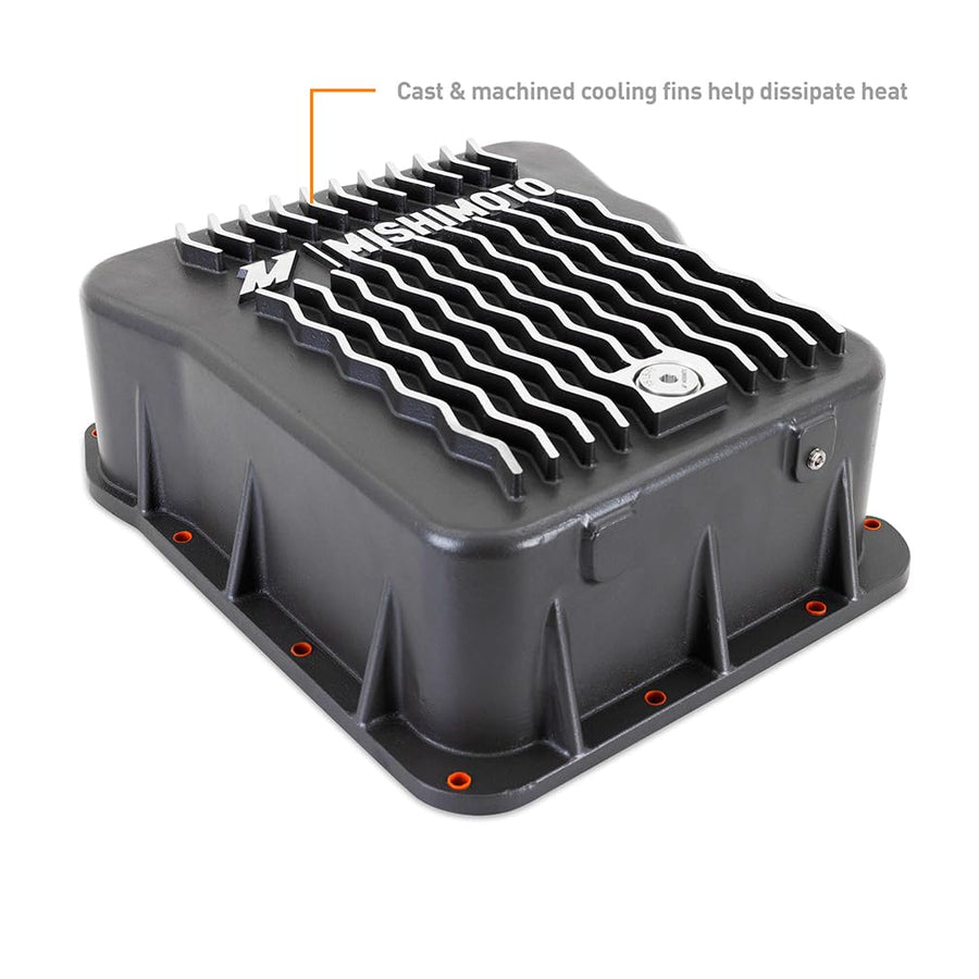 Mishimoto Transmission Pan Aluminum, Compatible with Chevy/GMC 6.6L Duramax 2001-2019
